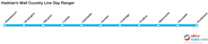 Hadrian's Wall Day Ranger rail pass