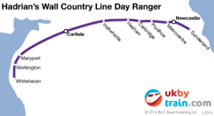 Hadrians Wall Country Line Day Ranger rail pass