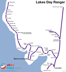 Lakes Day Ranger bus and rail pass