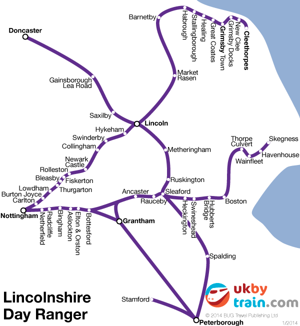 Lincolnshire Day Ranger rail pass