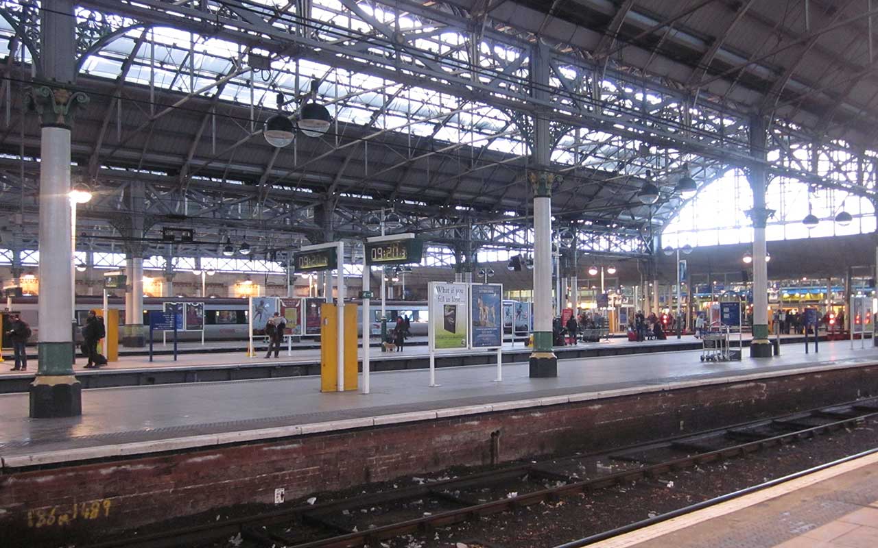 station - UK By Train